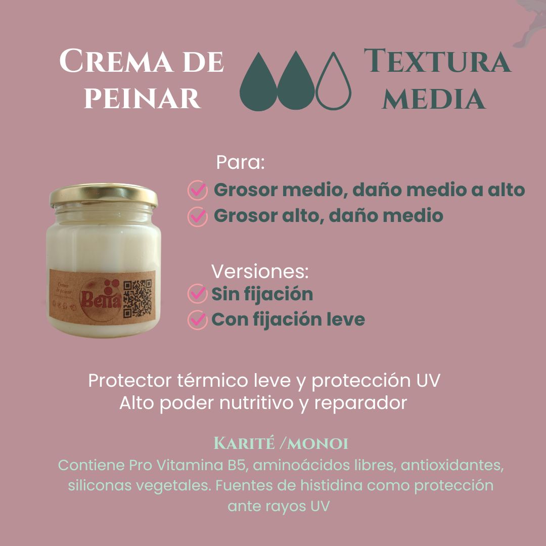 Crema de peinar N-Textura Media