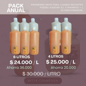 Pack Anual – desde 24.000/L (Normal 30.000)