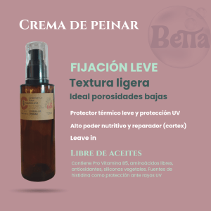 Crema de peinar Porosidad Baja