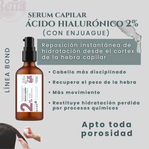 Serum capilar 2% Ácido hialurónico