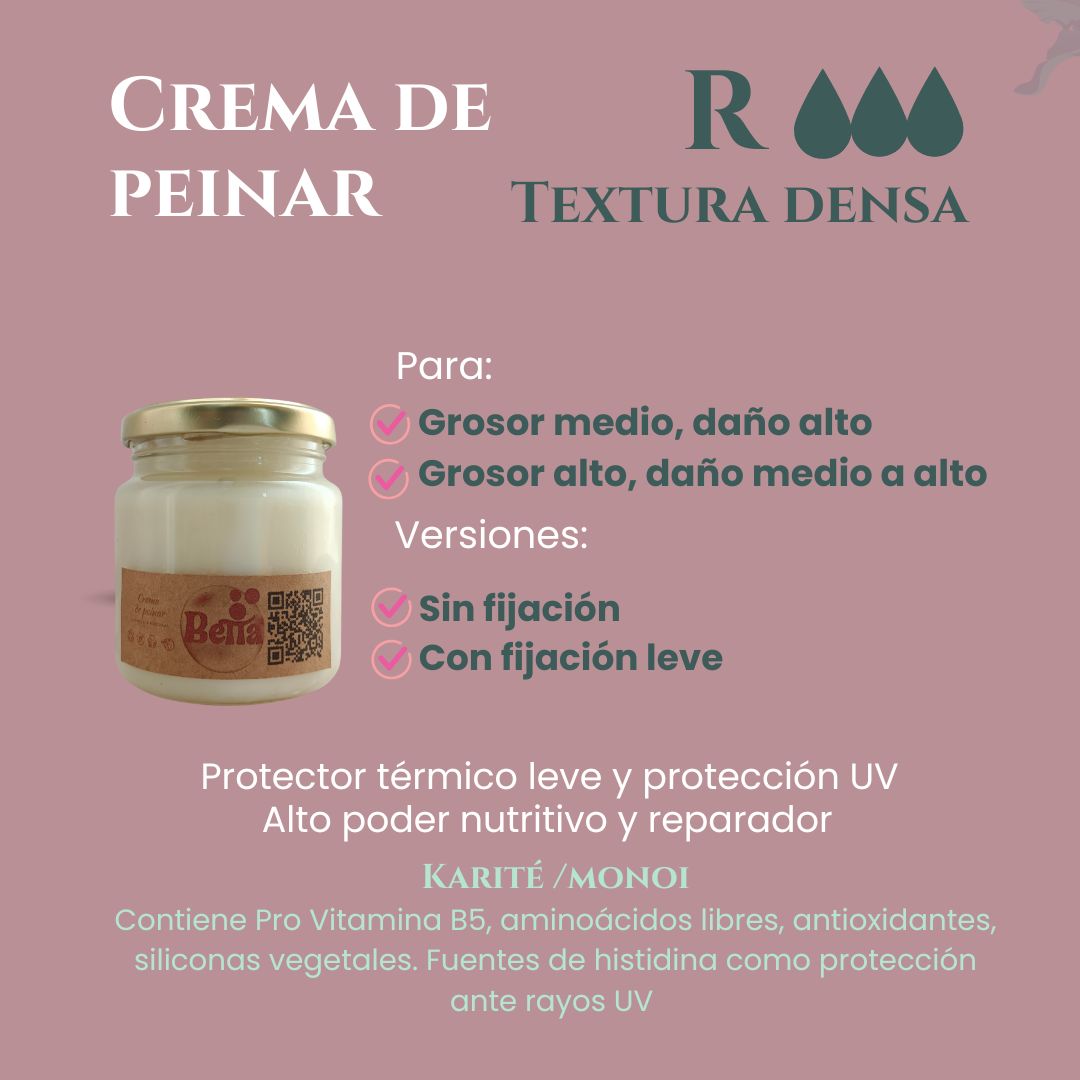 Crema de peinar R-Textura Densa
