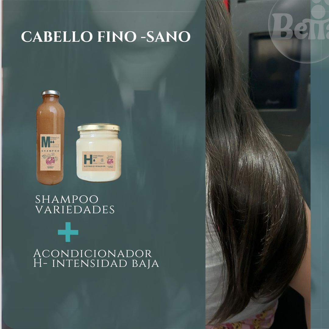 Pack Rutina cabello FINO- SANO