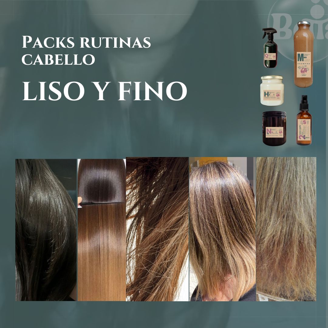 Packs Rutinas LISO FINO