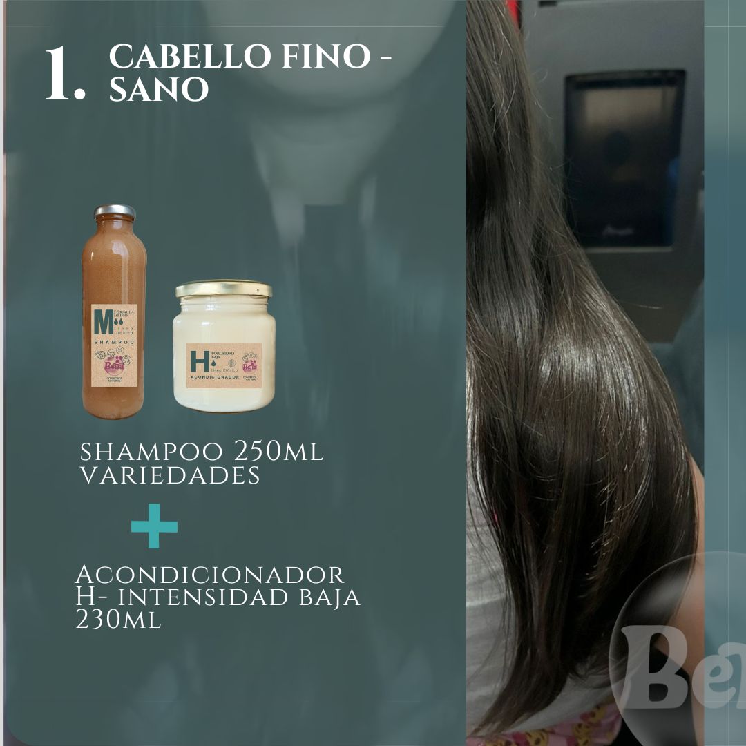 Packs Rutinas LISO FINO