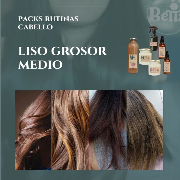 Packs Rutinas LISO GROSOR MEDIO