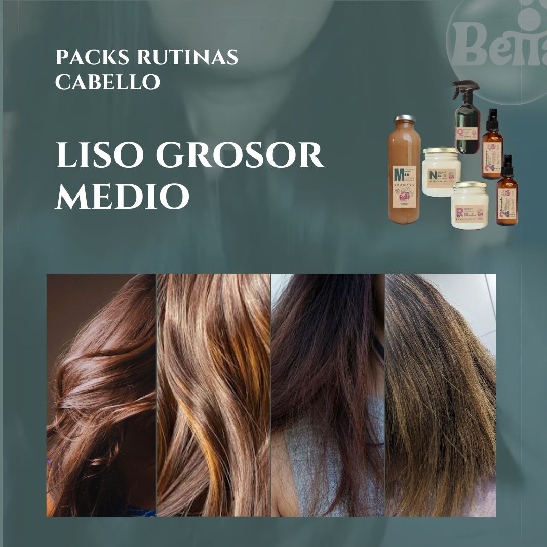 Packs Rutinas LISO GROSOR MEDIO