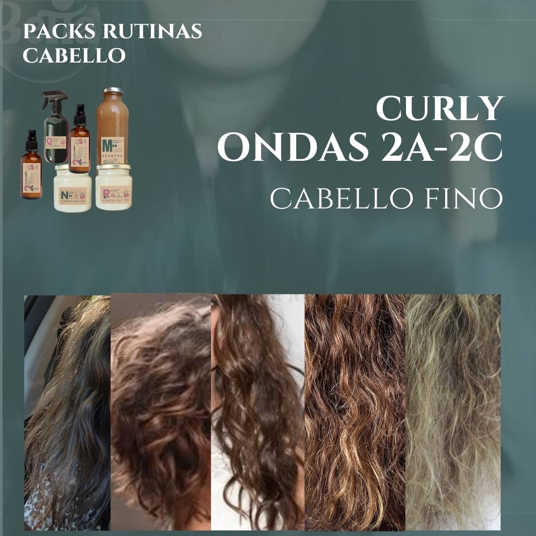 Packs Rutinas CURLY (ondas 2A-2C) FINO