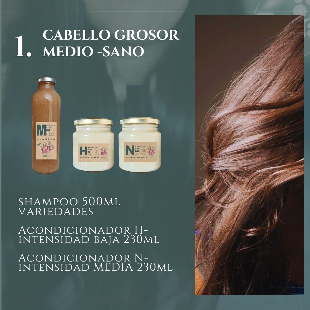 Packs Rutinas LISO GROSOR MEDIO