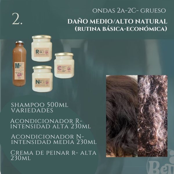 Packs Rutinas CURLY (ondas 2A-2C) GRUESO - Imagen 3