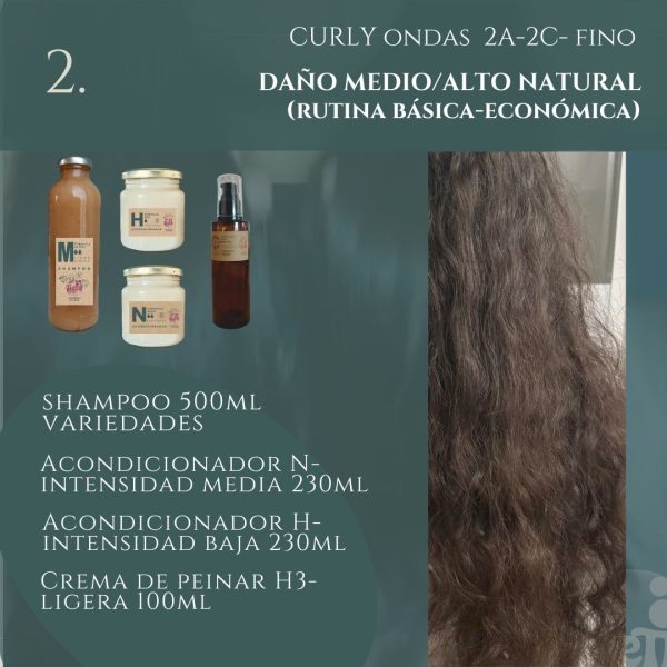 Packs Rutinas CURLY (ondas 2A-2C) FINO - Imagen 3