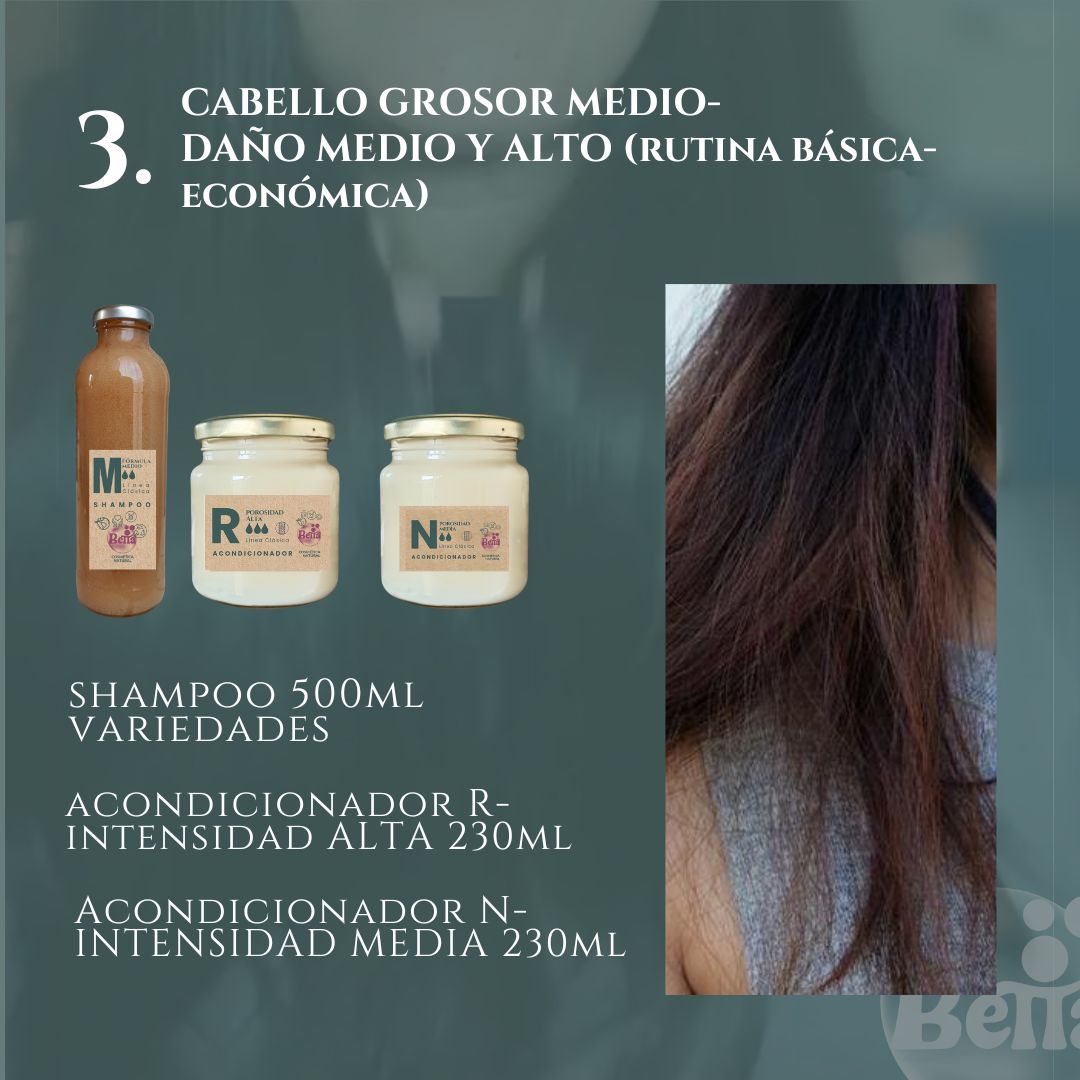 Packs Rutinas LISO GROSOR MEDIO - Imagen 4