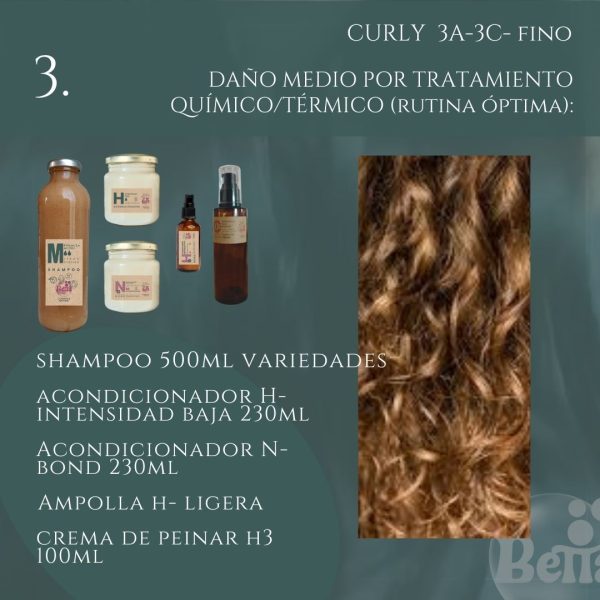 Packs Rutinas CURLY (rulos 3A-3C) FINO - Imagen 4