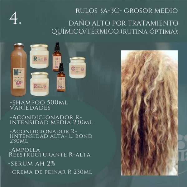 Packs Rutinas CURLY (rulos 3A-3C) GROSOR MEDIO - Imagen 5