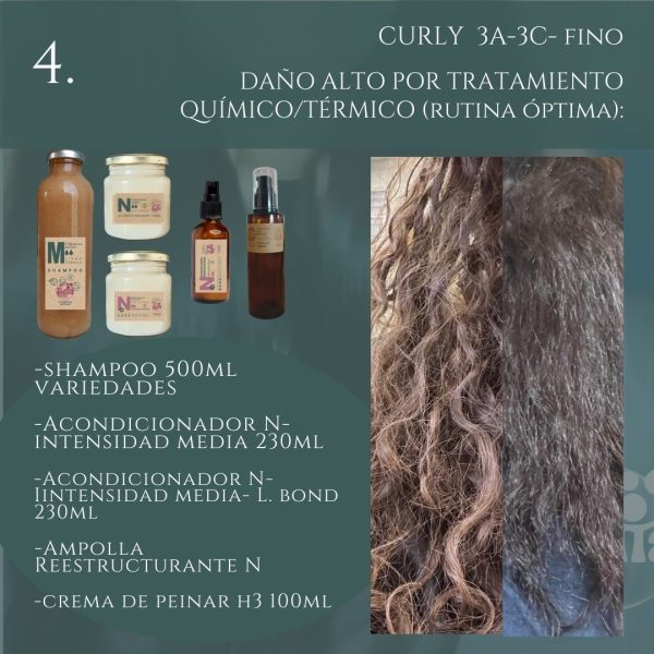 Packs Rutinas CURLY (rulos 3A-3C) FINO - Imagen 5