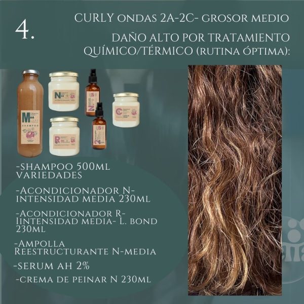 Packs Rutinas CURLY (ondas 2A-2C) GROSOR MEDIO - Imagen 5