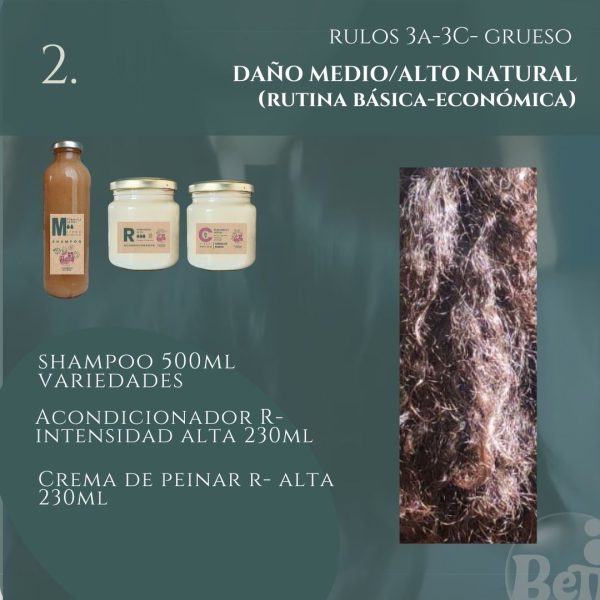 Packs Rutinas CURLY (rulos 3A-3C) GRUESO - Imagen 3